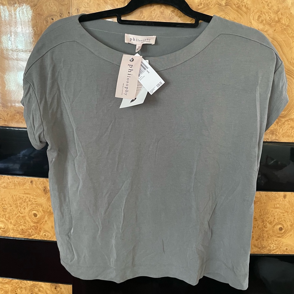Philosophy Women T-shirt; size S